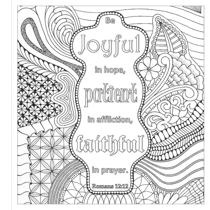 Abundant Blessings Coloing Book