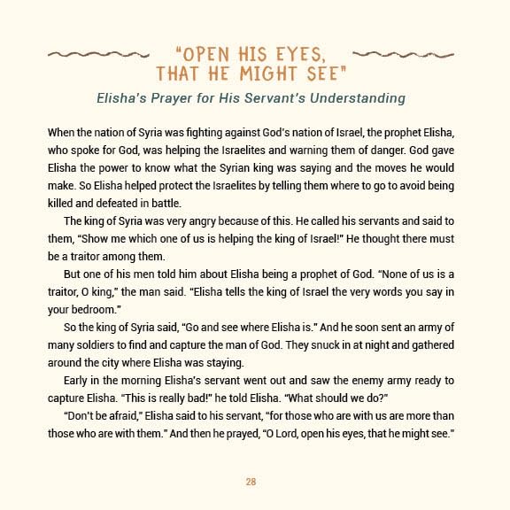 A Year of Bible Stories and Prayers