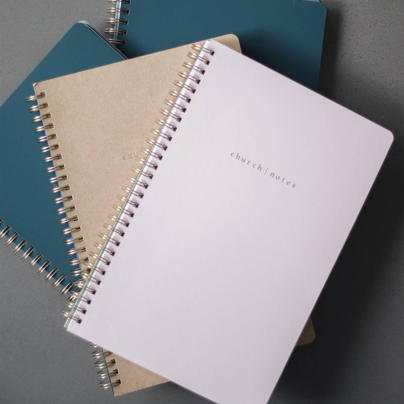 Church Notes Notebook - Kraft