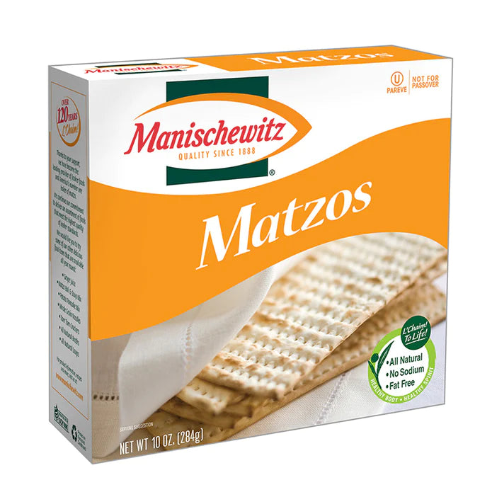 Communion Bread - Unsalted Matzo Manischewitz