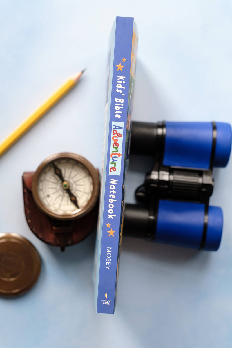 Kids' Bible Adventure Notebook: Easy-to-Follow Bible Studies