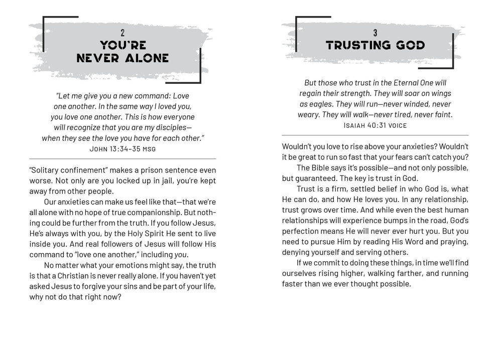 180 Bible Verses for Conquering Anxiety for Teen Guys