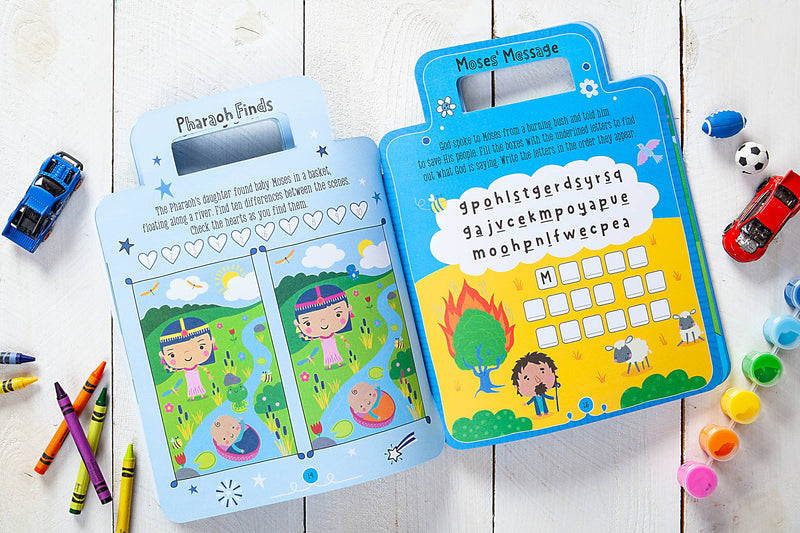 My Bible Backpack Activity Book (Back-to-School Gifts)