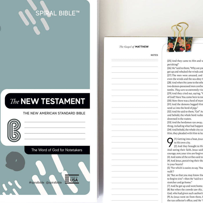 Spiral Bible™ - NASB - New Testament - Flake