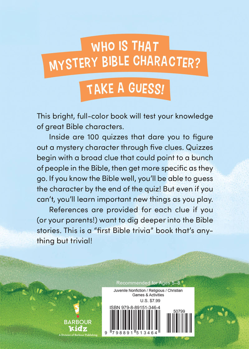 Guess Who? Bible Trivia for Kids