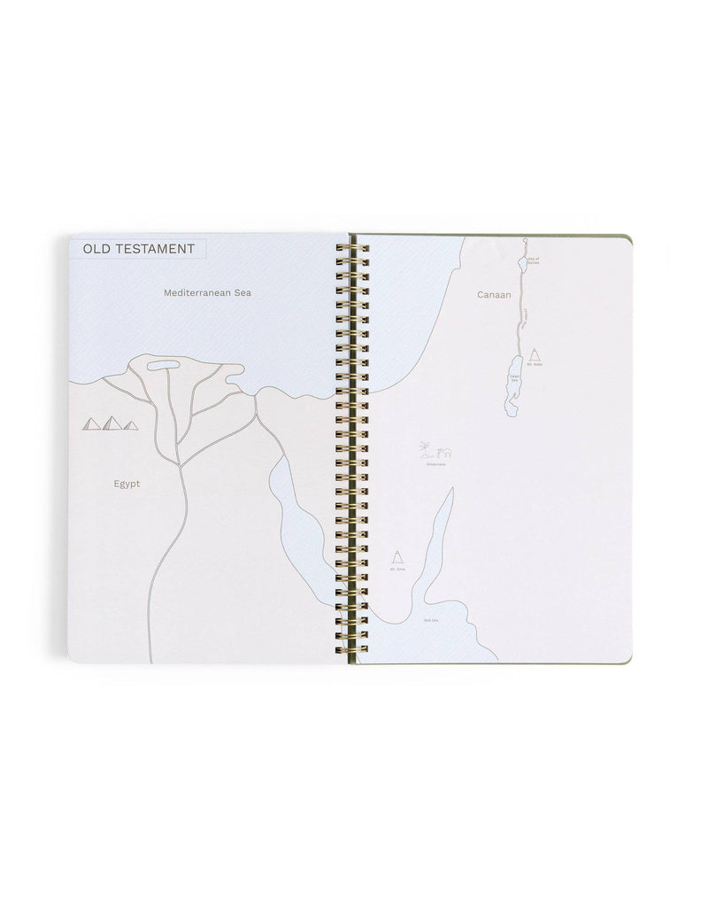 Church Notes Notebook - Olive