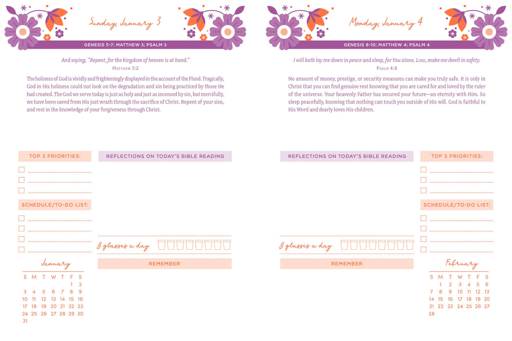 The Read through the Bible in a Year Planner: 2027 Edition