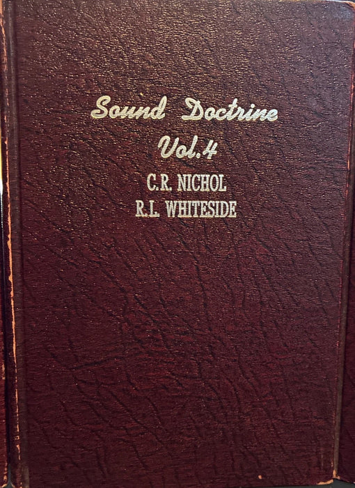 Sound Doctrine, Vol. 4 by Nichol/Whiteside