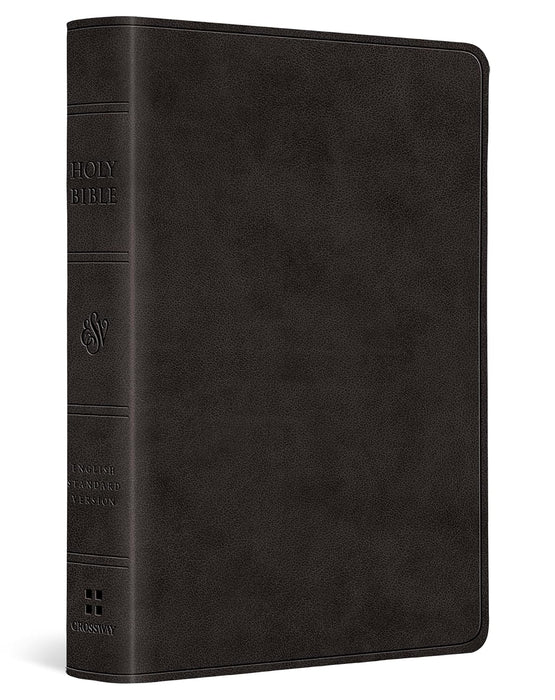 ESV Value Large Print Compact Bible - Black
