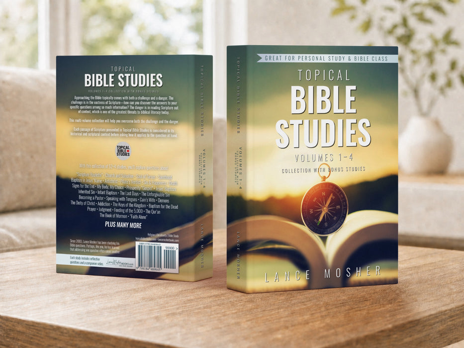 Topical Bible Studies Vol. 1-4 by Lance Mosher - Softcover