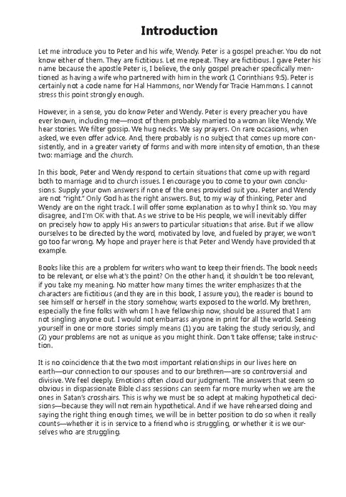 This Mystery is Great: Husbands, Wives, and the Bride of Christ