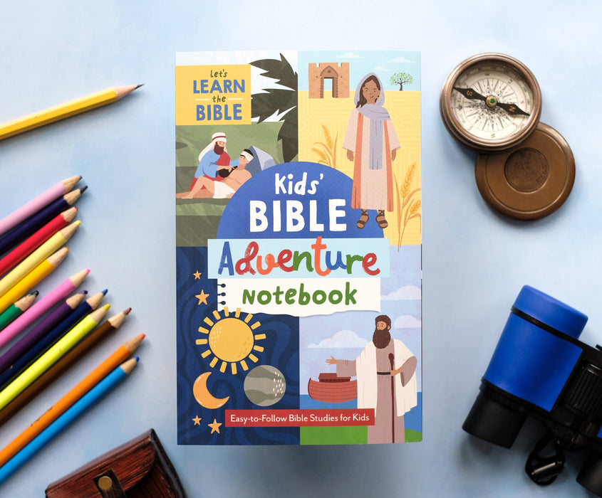 Kids' Bible Adventure Notebook: Easy-to-Follow Bible Studies
