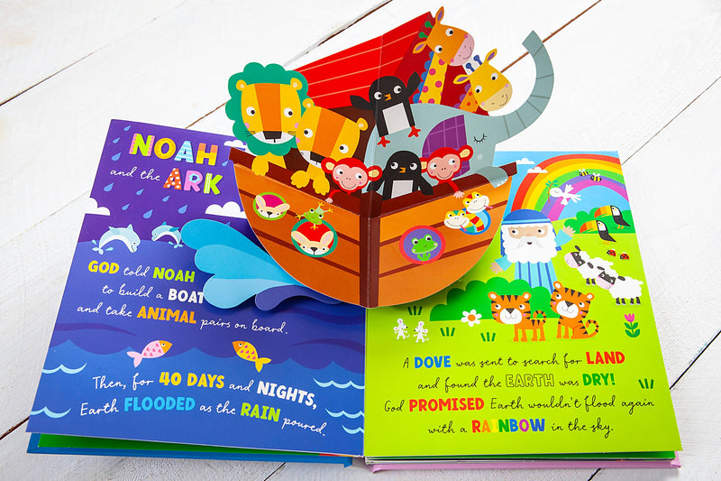 Pop-Up Bible Stories (Toddler Bible ,Back-to-School Gifts)