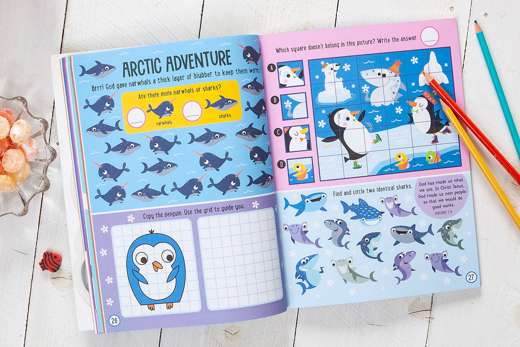 God’s Underwater World Activity Book (Christmas Gift Ideas)