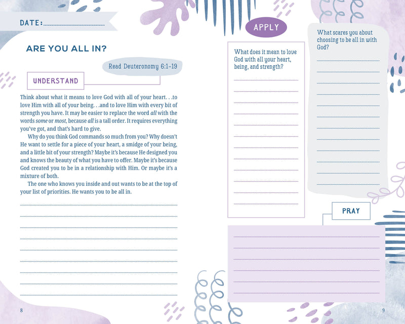 The 5-Minute Bible Study Map for Teen Girls