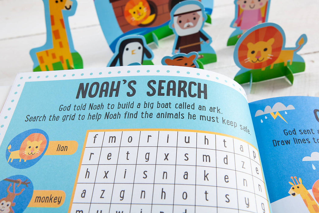 My Bible Stories Activity Book (Pink, Back-to-School Gifts)