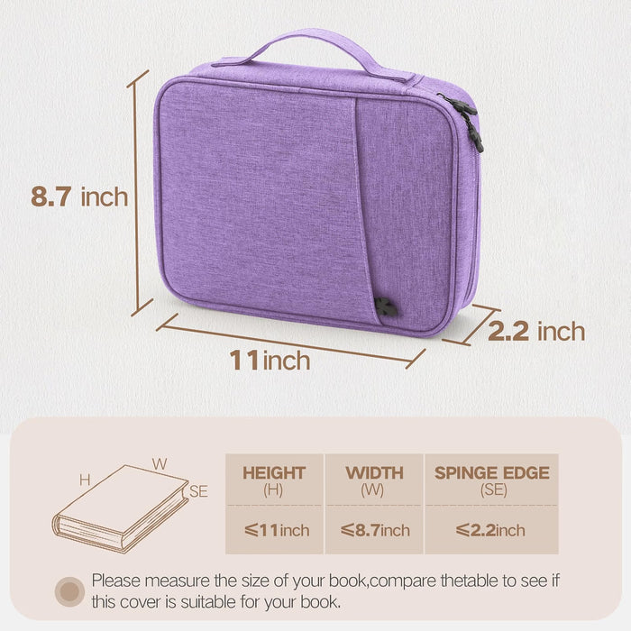 Violet (Purple) Bible Cover