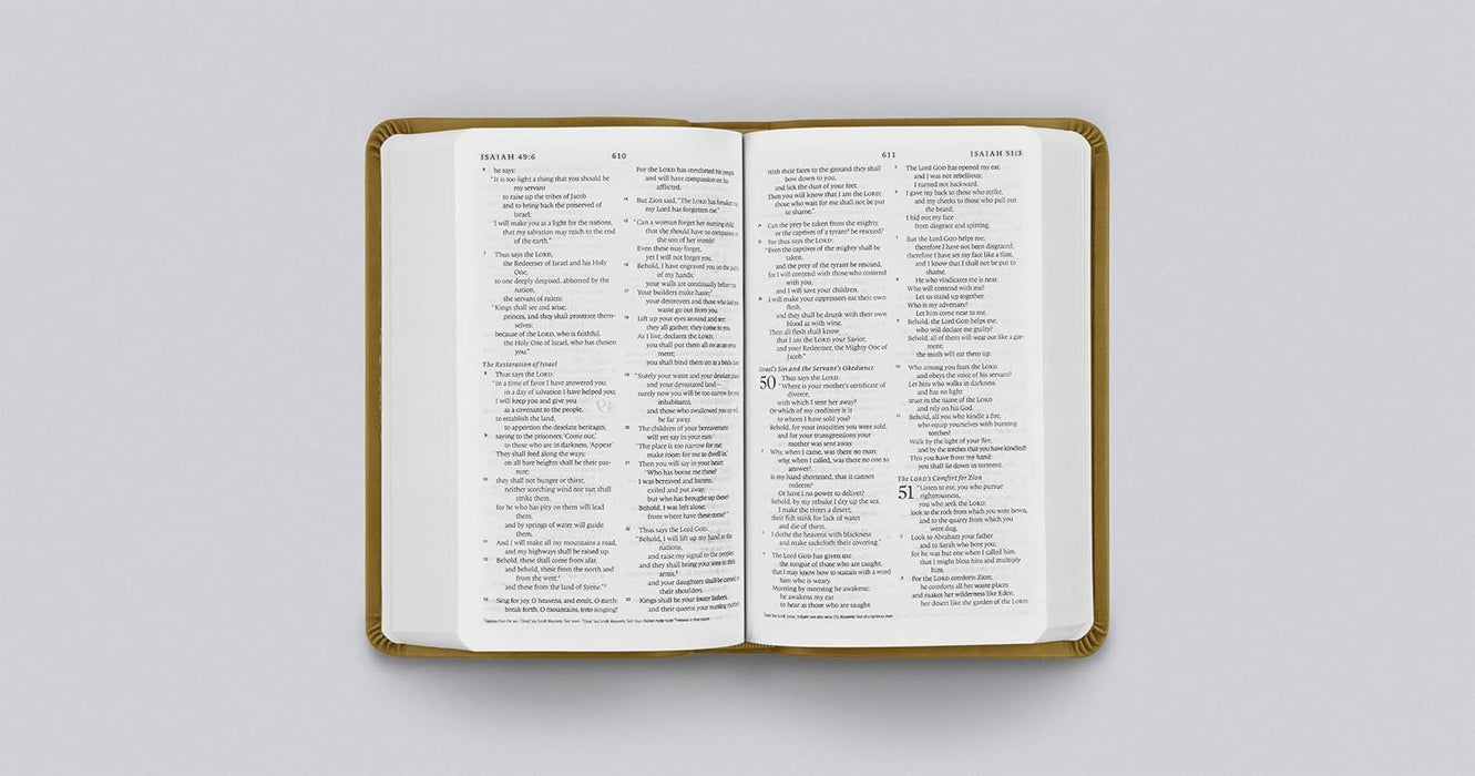 ESV Value Compact Bible - Goldenrod