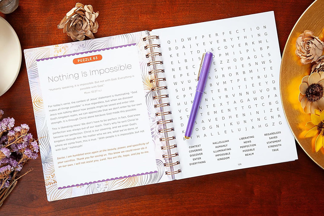 Bible Word Search Devotional - the Words of Jesus