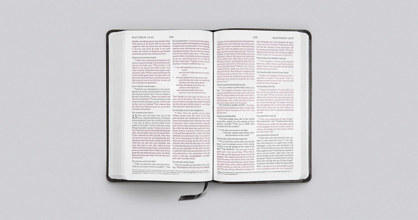 ESV Thinline Bible - Red Letter