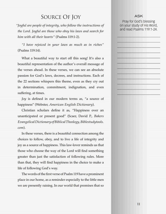 Lover of God's Law - Book 4 of Ask, Seek, Knock (ASK) series