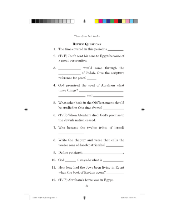 A Journey Through the Bible