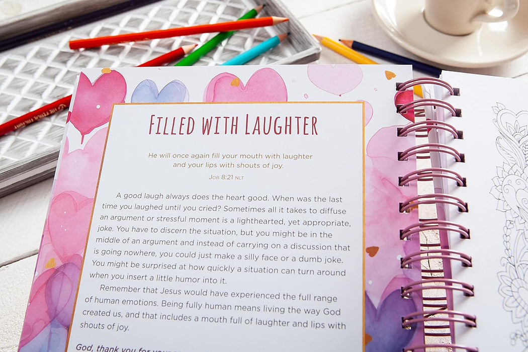 Joyful Hearts Devotional Coloring Book