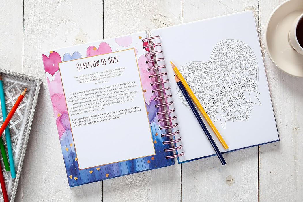 Joyful Hearts Devotional Coloring Book