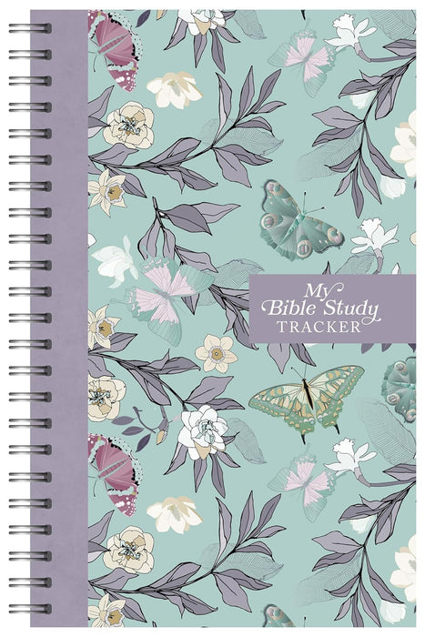 My Bible Study Tracker - Lilac Butterflies