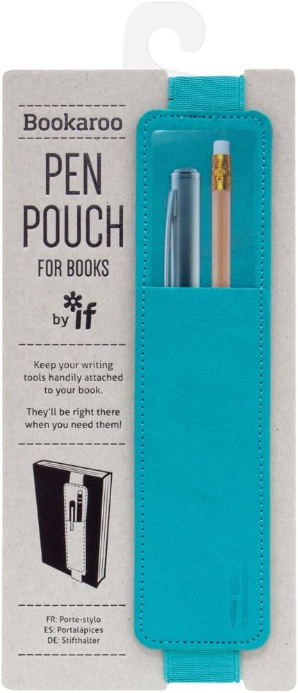 Bookaroo Pen Pouch - Turquoise