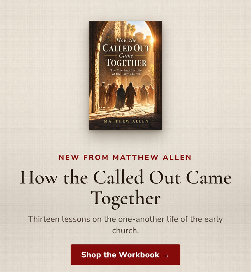 How the Called Out Came Together by Matthew Allen