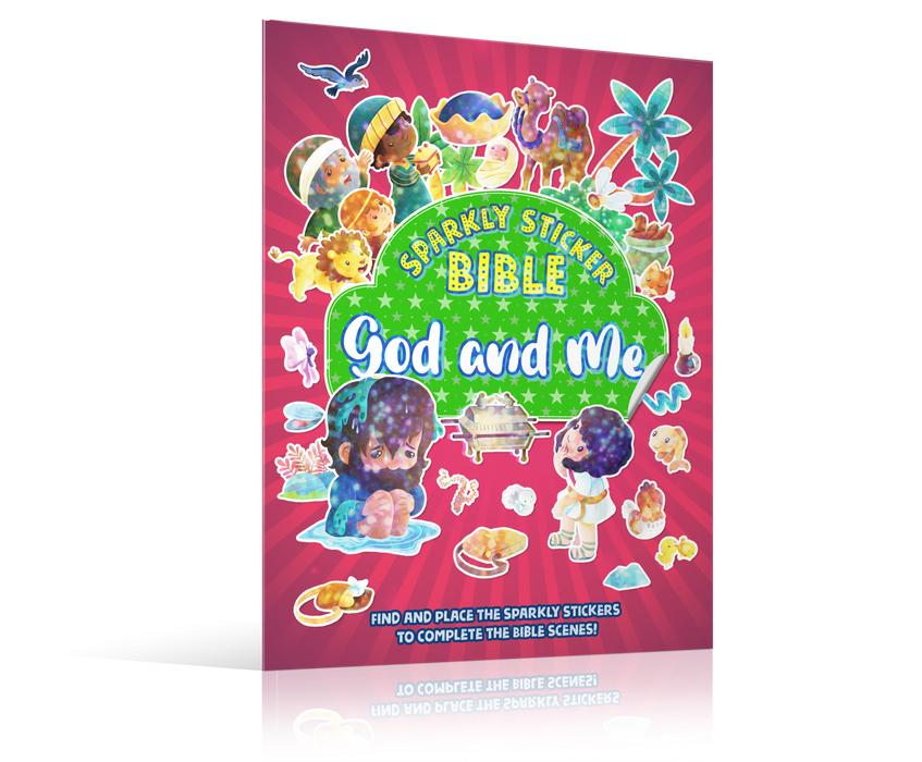 Sparkly Sticker Bible God and Me