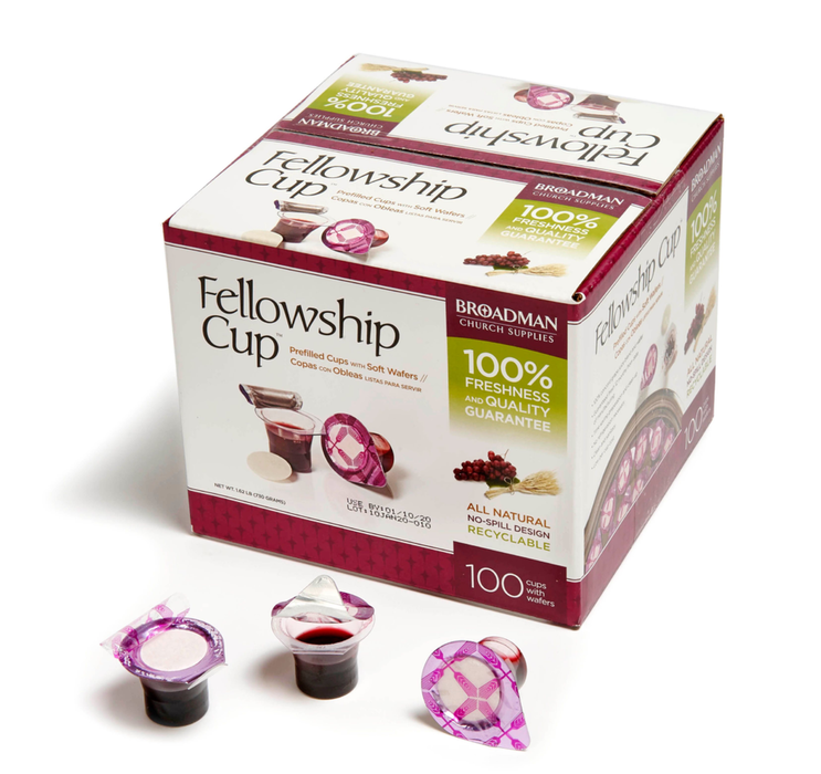 Broadman Church Supply: Fellowship Cup (Juice & Wafer Set)