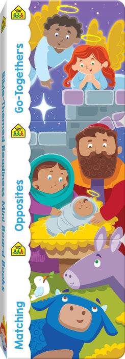 Bible Themed Readiness Mini Board Books - 3 Pack