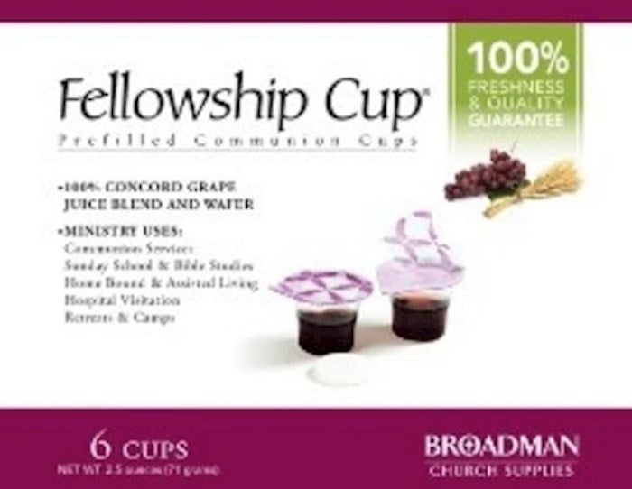 Fellowship Cup (Juice & Wafer Set)