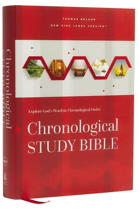 NKJV Chronological Bible Hard Cover Comfort Print