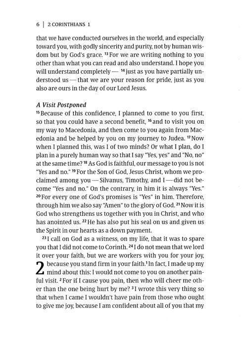 CSB Scripture Notebook, 2 Corinthians