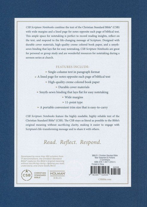CSB Scripture Notebook, 2 Corinthians
