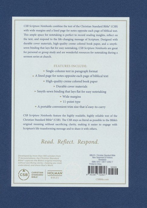CSB Scripture Notebook, Revelation