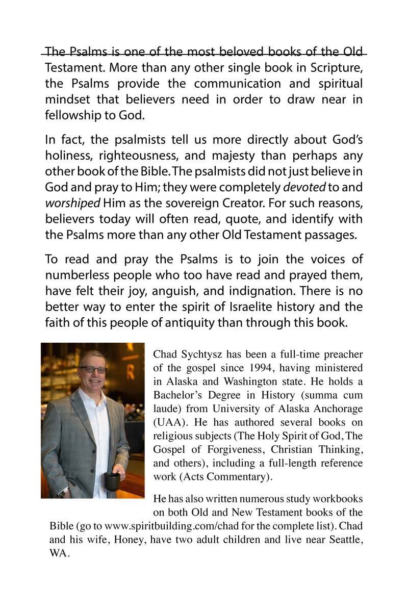 A Study of the Book of Psalms