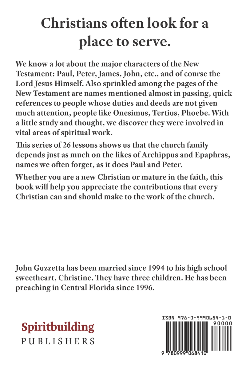 Unsung Heroes: 26 Lessons from Minor Characters of the New Testament