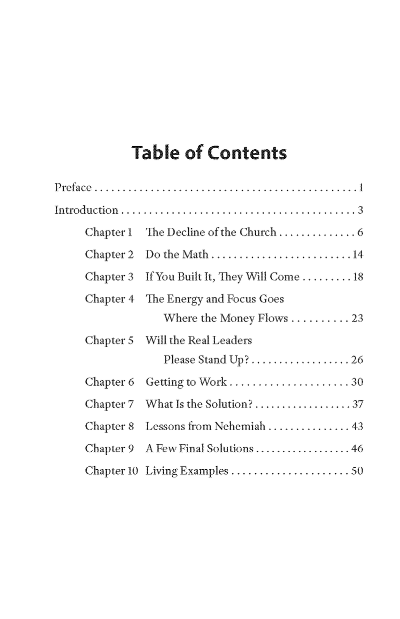 Save a Church from Dying: Ideas for Church Growth