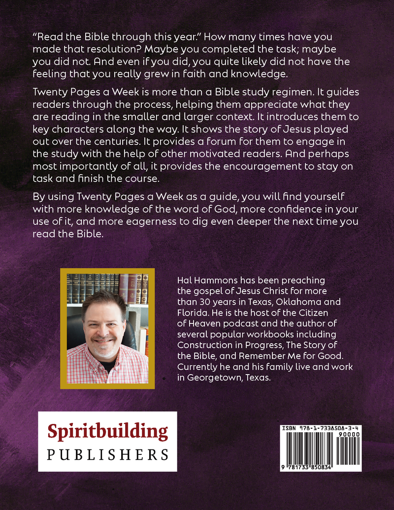 20 Pages a Week: Volume 4 - The Gospel (Matthew-Revelation)