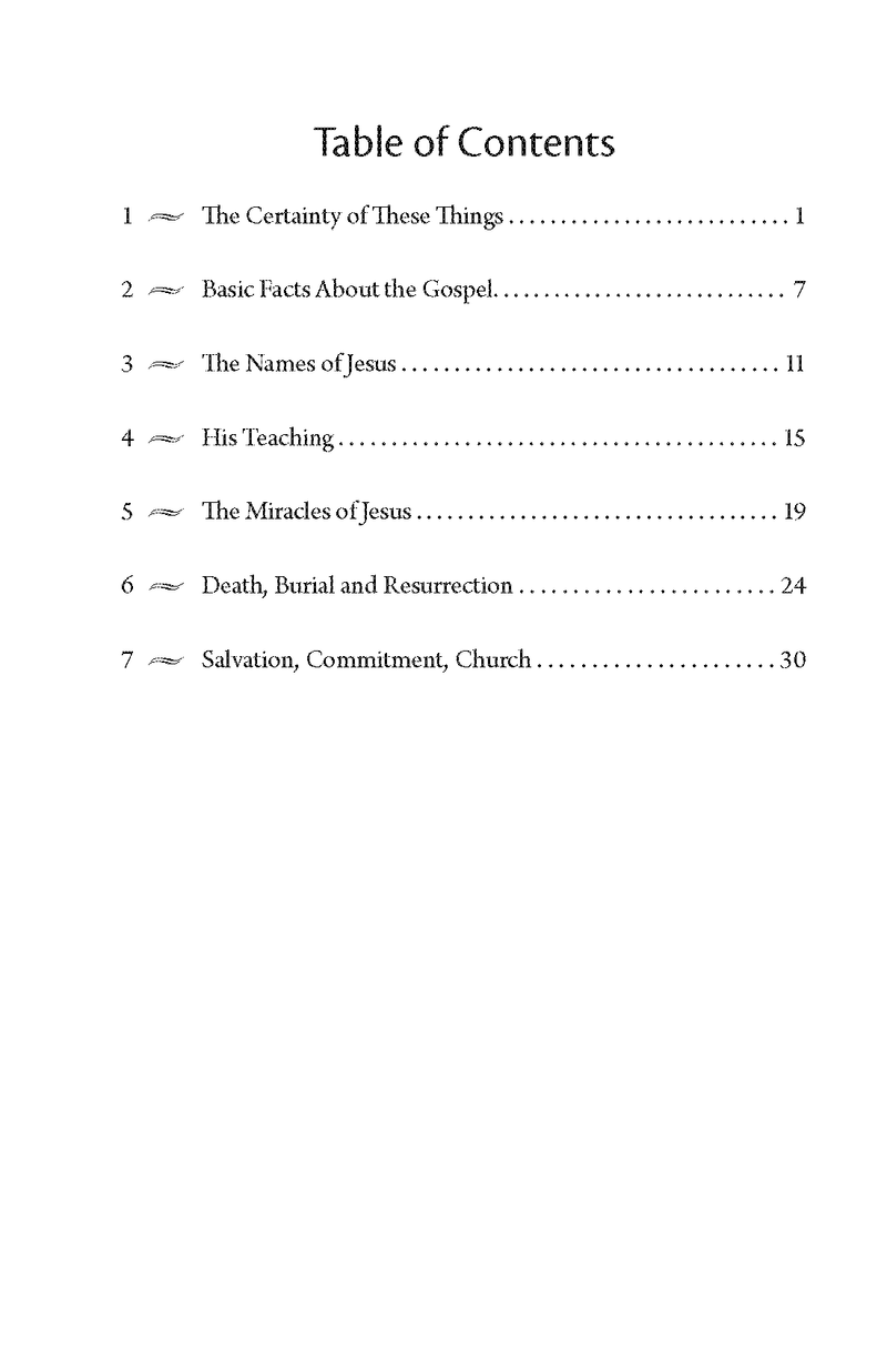 Getting to Know Jesus: A Study Through the Gospels