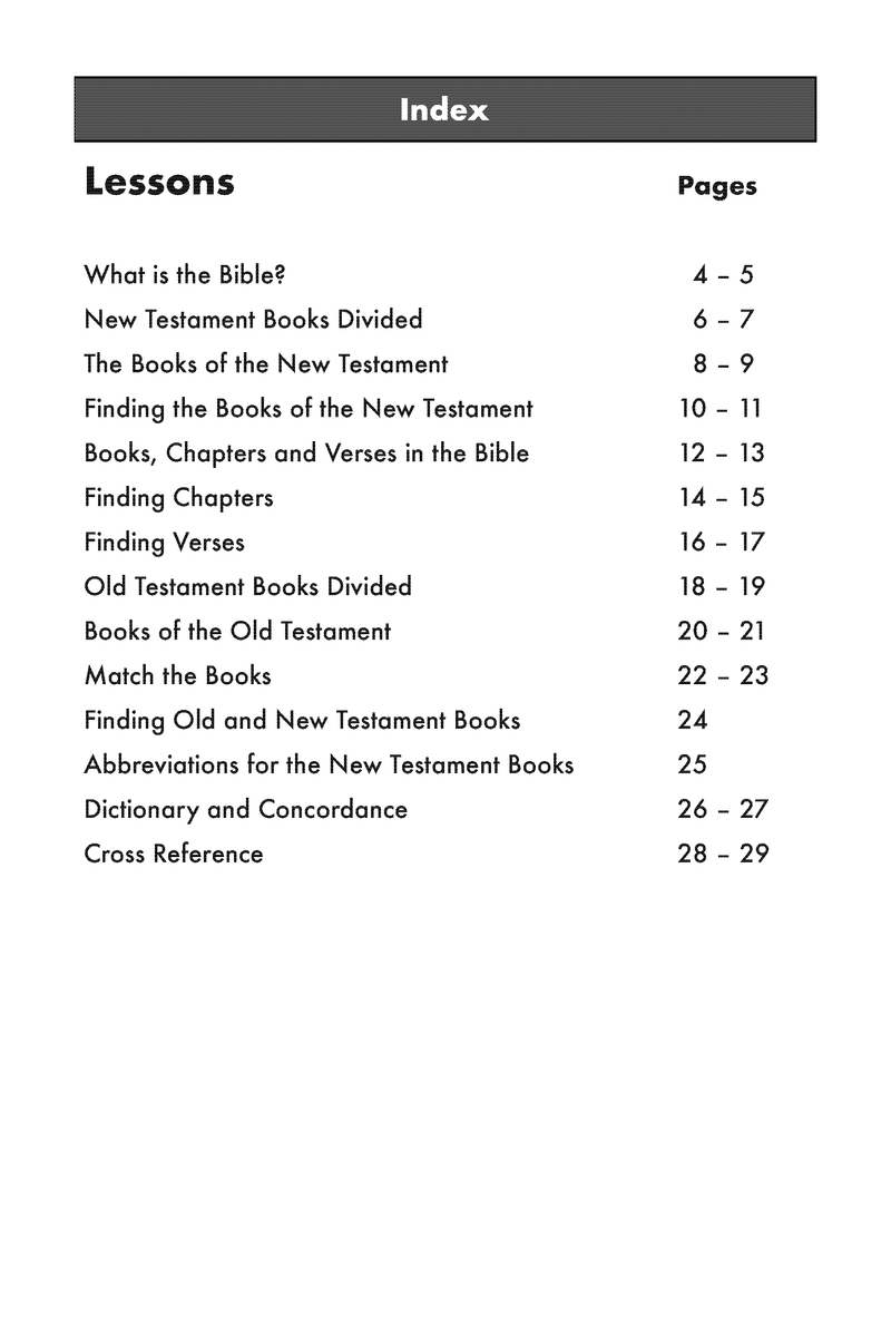 Searching God's Word: Teaching Kids How to Navigate Through Their Bible