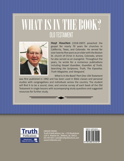 What is in the Book? Part 1: The Old Testament
