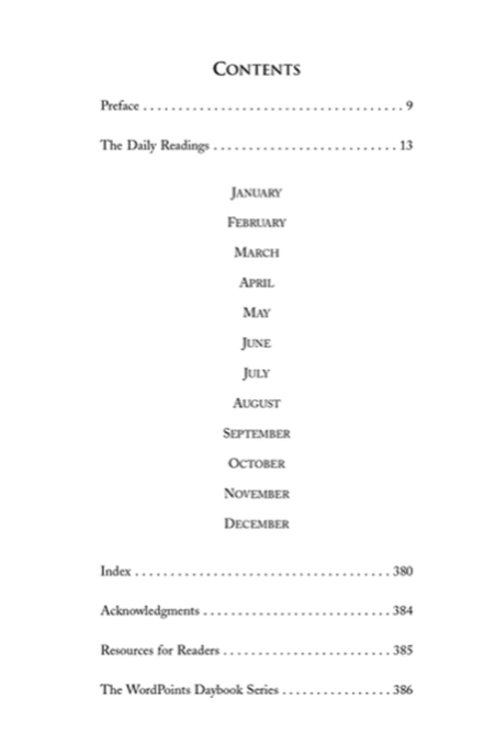 Enthusiastic Ideas: WordPoints Daybook Series, Volume 1