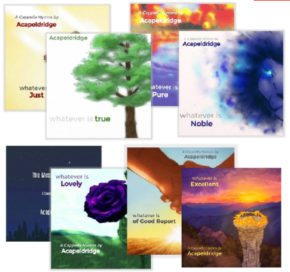 Whatever Is... PLUS Christmas CD Set of 9 by Acapeldridge