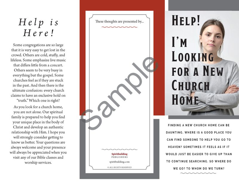 Help! I'm Looking for a New Church Home